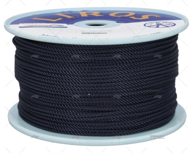 CORDAGE POLYESTER 04mm NAVY 250m