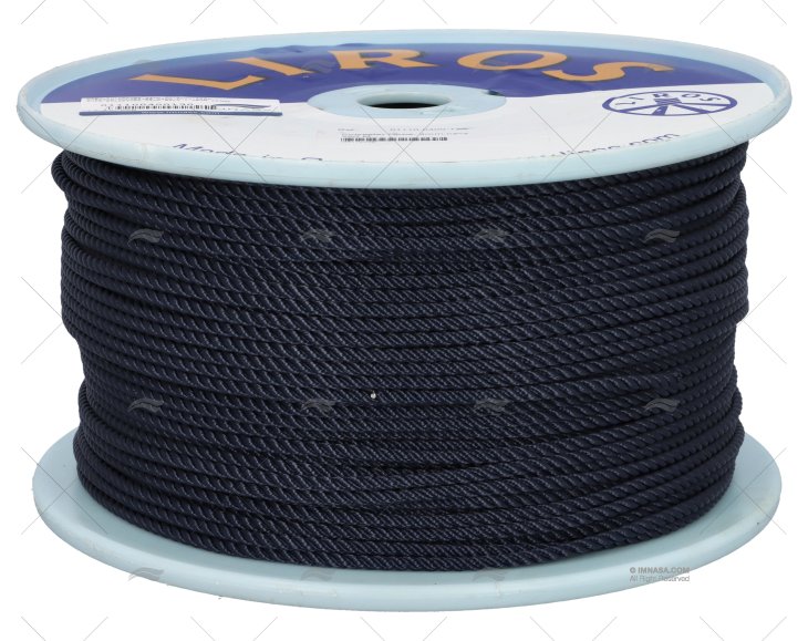 ROPE POLYESTER 04mm NAVY / DRUM 250MT LIROS