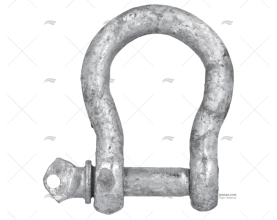 SHACKLE BOW GALVANIZED 8mm