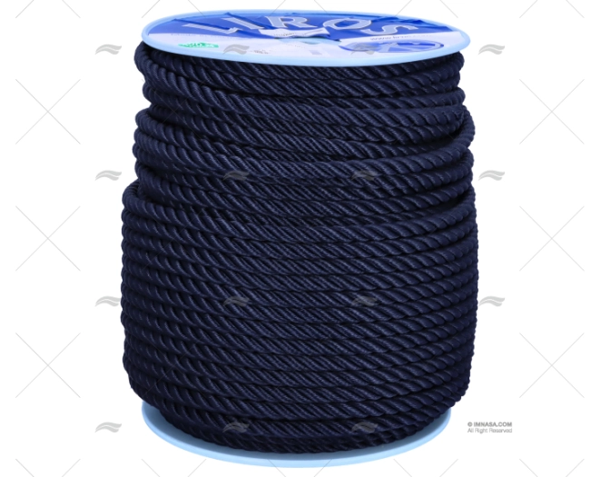 CABO POLYESTER 14mm NAVY   150m LIROS