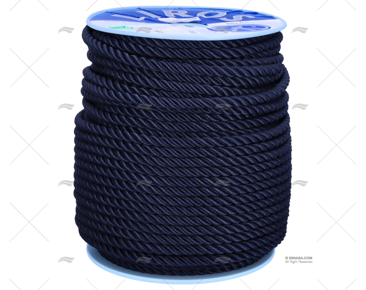 CORDAGE POLYESTER 14mm NAVY 150m LIROS