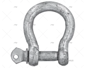 SHACKLE BOW GALVANIZED 10mm