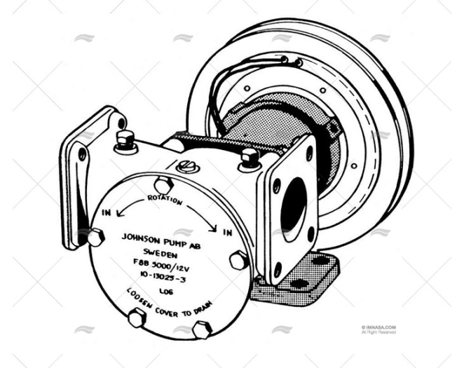 BOMBA CIRCULACION MOTOR F8B-5000 1 1/2" JOHNSON - SPX