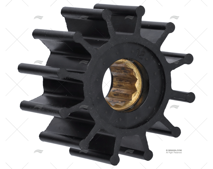 IMPELLERS 16X57X31 12P T7 NITRILE 1211 JABSCO