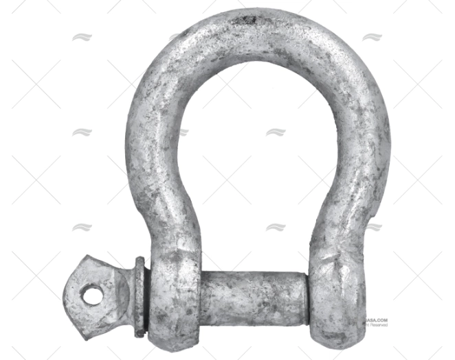 SHACKLE BOW GALVANIZED 14mm