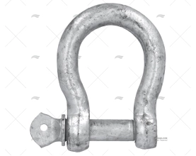 SHACKLE BOW GALVANIZED 16mm