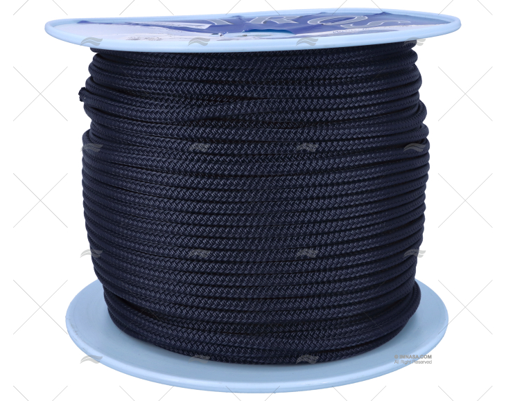 CORDAGE PORTO  8mm NAVY 200m LIROS