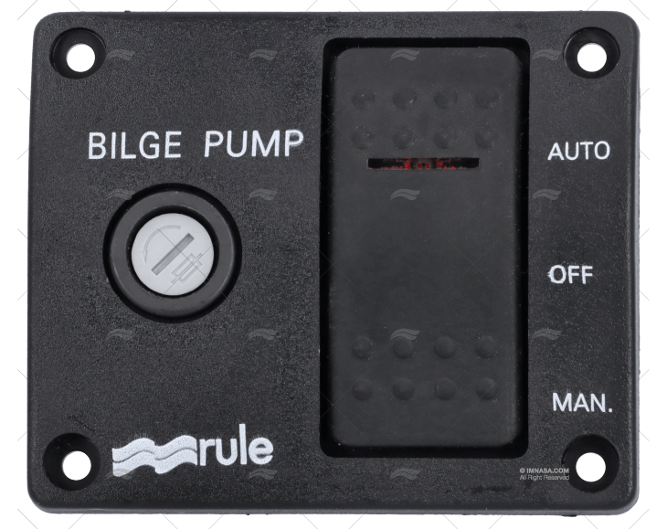 PANEL CONTROL BOMBA ACHIQUE RULE 12V RULE