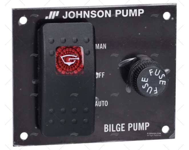 PAINEL DE CONTROLO 12V COM FUSÍVEL JOHNSON - SPX