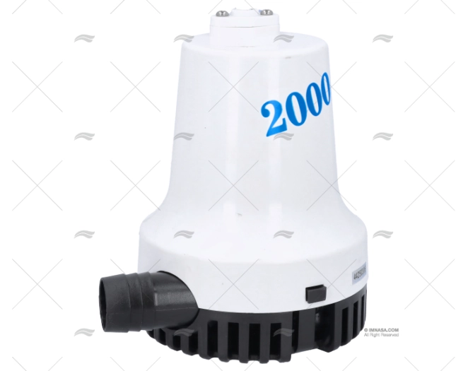 BOMBA DE DRENAGEM 2000 GPH 12V