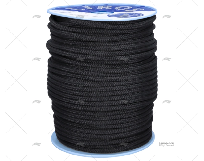 CORDAGE PORTO 12mm NOIR 200m LIROS