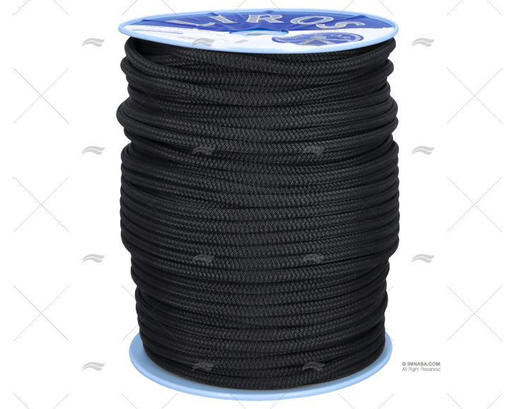 CORDAGE PORTO 12mm NOIR 200m LIROS