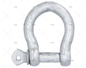 SHACKLE BOW GALVANIZED 18mm