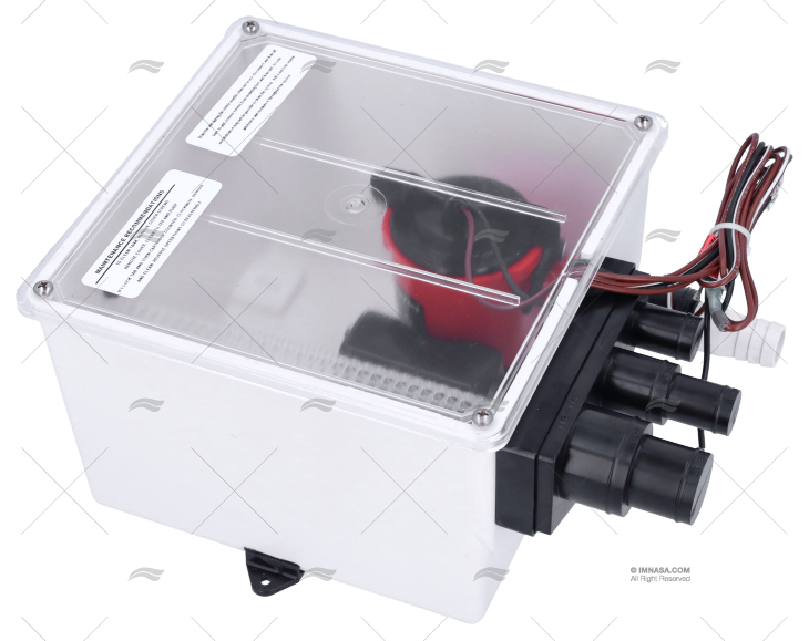 CAJA DE ACHIQUE 24V CON BOMBA JOHNSON - SPX