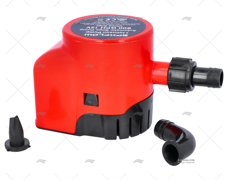 BOMBA ACHIQUE 12V 3600L/H SPX ULTIM AUTO JOHNSON - SPX