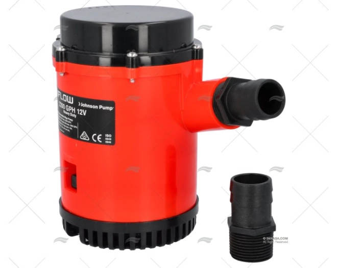 BOMBA DE DRENAGEM SUBMERSÍVEL 12V L2200 JOHNSON - SPX