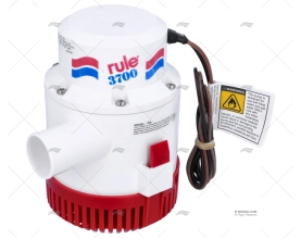 SUBMERSIBLE BILGE PUMP 24V MOD-3700 RULE