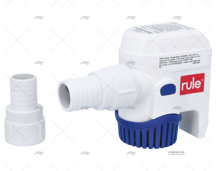 BOMBA DE DRENAGEM 12V AUTOMÁTICA RULE