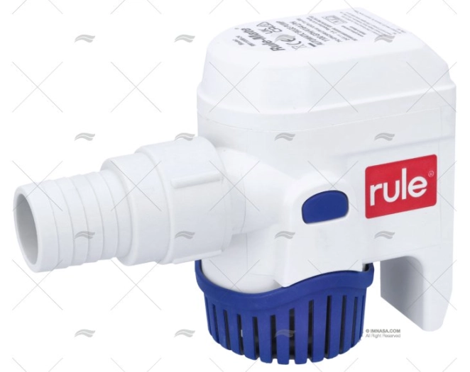 BILGE PUMP W/ PVERLOAD SWITCH 24V RULE