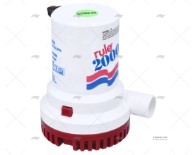 BOMBA DE DRENAGEM 24V RULE 2000 7570l/h