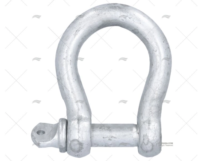 SHACKLE BOW GALVANIZED 25mm