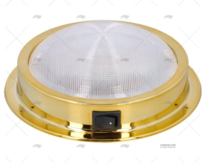 PLAFON LUZ DORADO 127mm