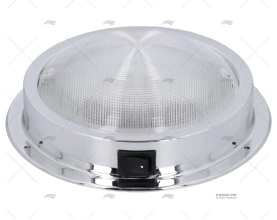 DOME LIGHT  PLATA 12.7 cm