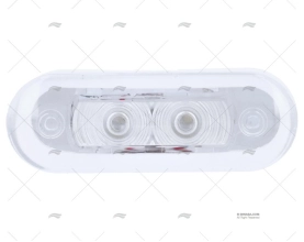 LUZ CORTESIA OVALADA 2LED 12V