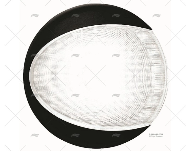 LUZ SUPERFICIE LED NEGRA 9-33V BLANCO MO HELLA MARINE