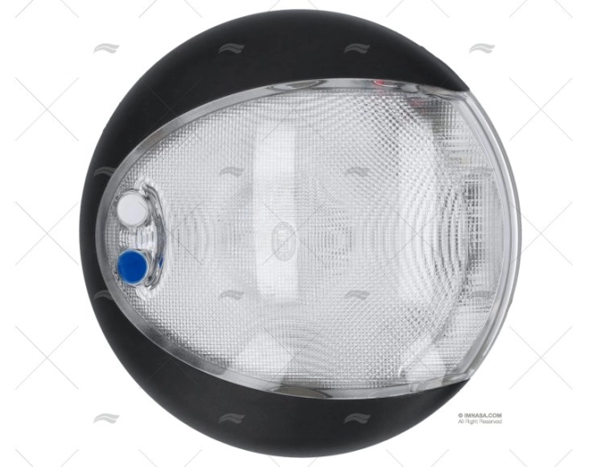 EURO LED 130 WHITE/BLUE BLACK SHROUD HELLA MARINE