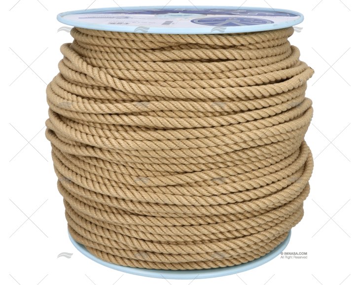 ROPE  CLASSIC 10mm BEIGE / DRUM 200MT LIROS