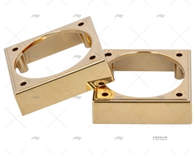 SUPORTE PLAFON DOURADO / PACK 2