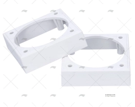 SUPORTE PLAFON BRANCO / PACK 2 HELLA MARINE