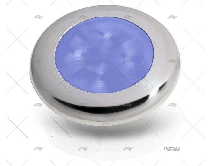 FEU LED SLIM INOX BLEU 12V HELLA MARINE