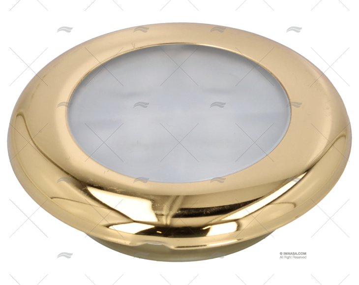 COURTESY LIGHT SLIM GOLD WHITE 12V HELLA MARINE