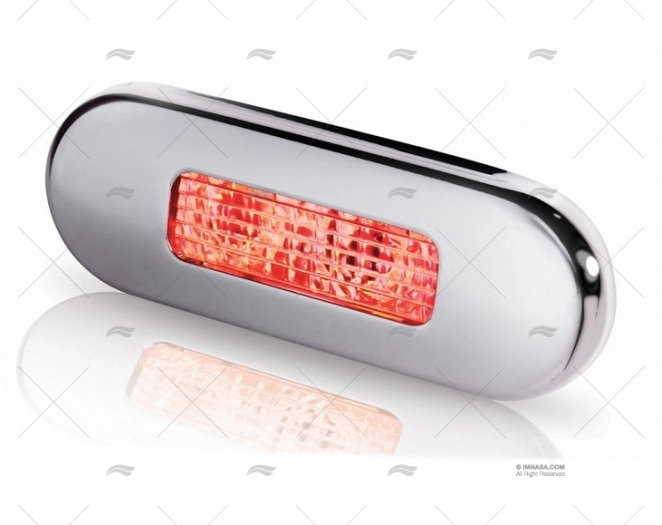 STEP LIGHT RED 10-33V