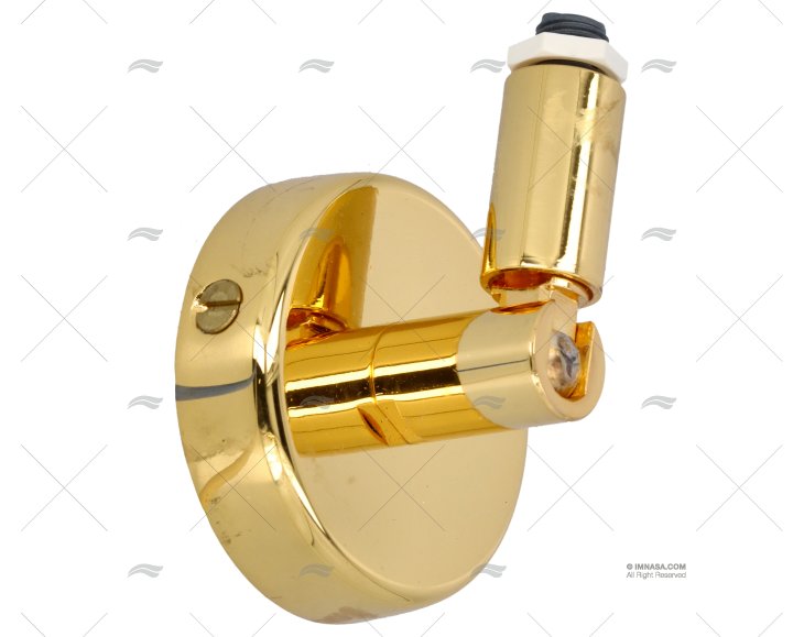 DIE CAST BRASS WALL LIGHT SUPPORT GOLD-C FORESTI SUARDI