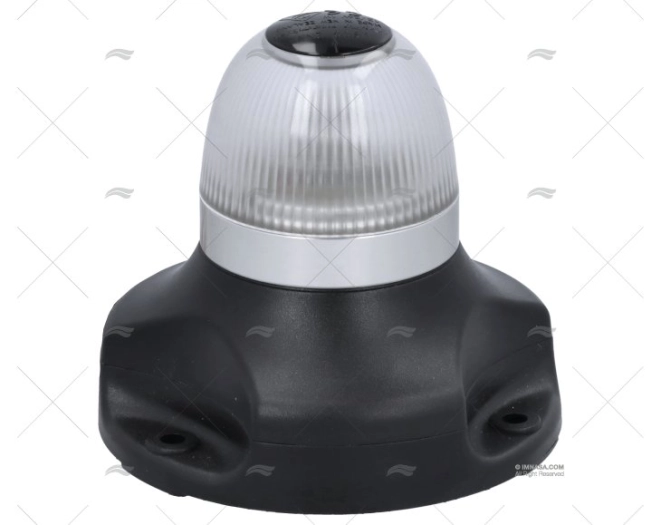 BLACK ALLROUND LIGHT 360 PRO GREEN HELLA MARINE