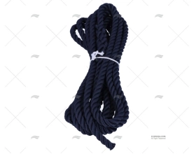 CABO POLYESTER 12mm NAVY   C/GAZA 1x6m