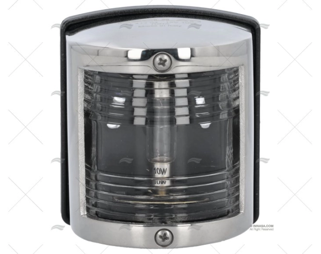 STERN LIGHT 12V 10W 75X64mm S.S.