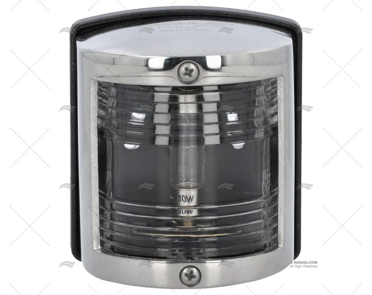 STERN LIGHT 12V 10W 75X64mm S.S.