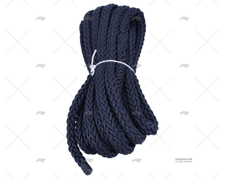 CORDAGE MOOREX 16mm NAVY 1x10m LIROS