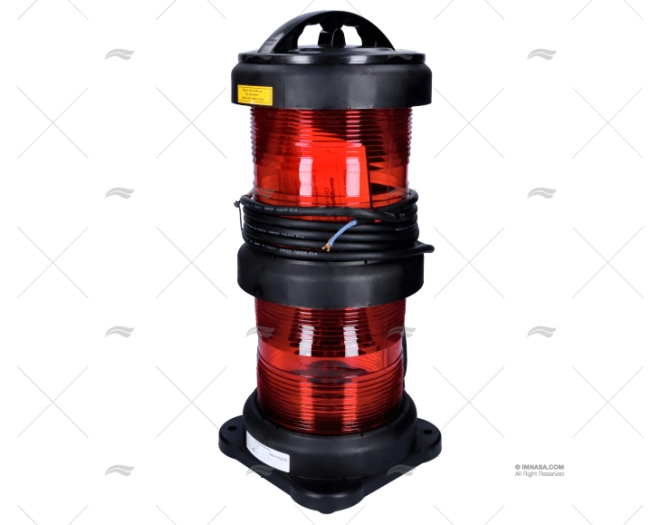 LUZ DHR 70 DUPLO 360º VERMELHO DHR