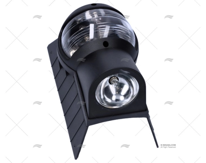 MASTHEAD WITH FOREDECK LIGHT - BLACK PERKO