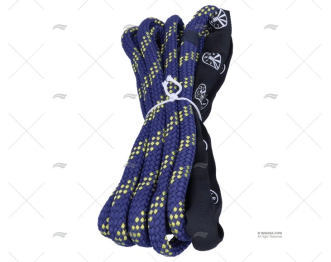 CABO HANDY ELASTIC 14mm NAVY/AMAR. 1x 6m LIROS