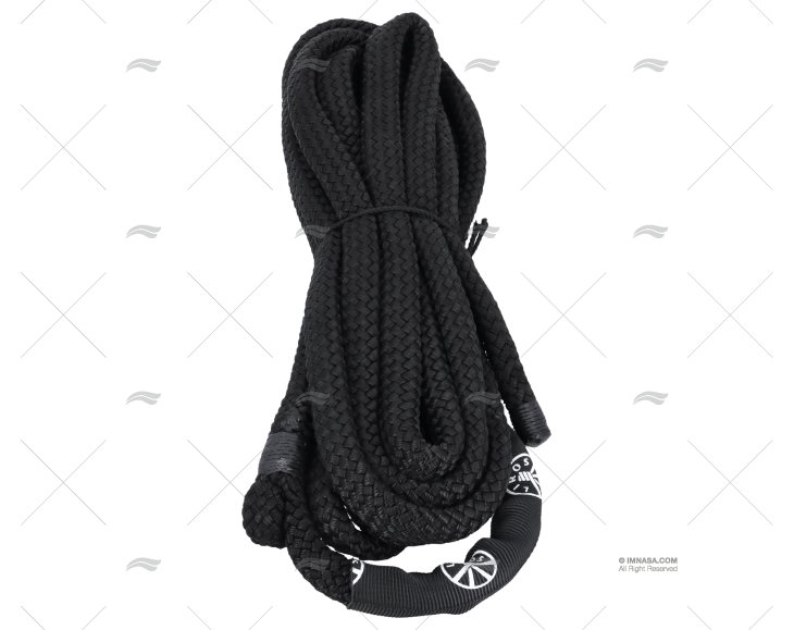 CABO HANDY ELASTIC 14mm NEGRO      1x10m LIROS