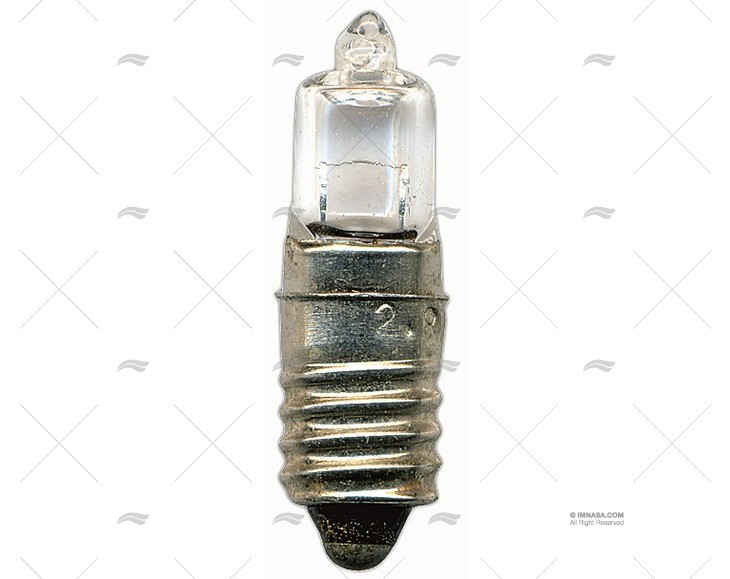 LAMPARA E10   2,5V 0,8A HALOGENA