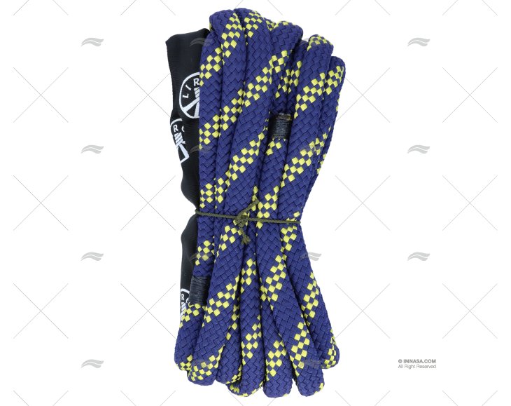 CORDAGE HANDY ELASTIC 18mm NAVY/JAUNE 1x LIROS