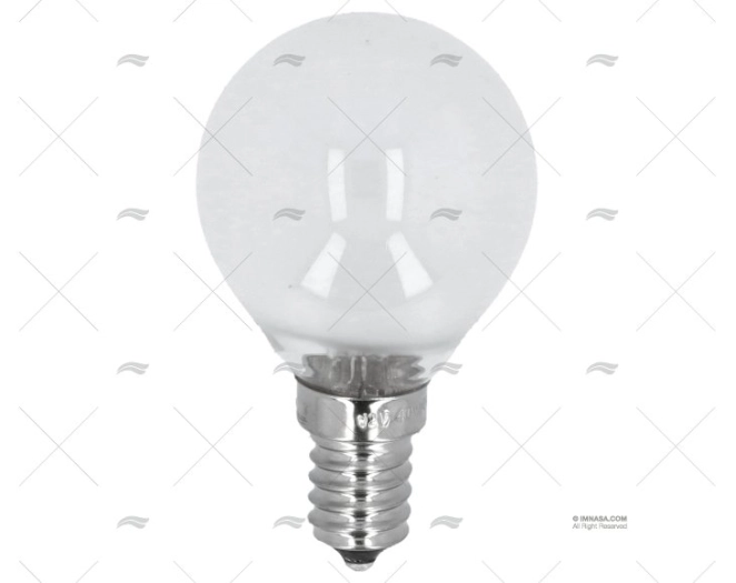 ROUND-LAMP SPARE CLEAR E-14 12V/40W