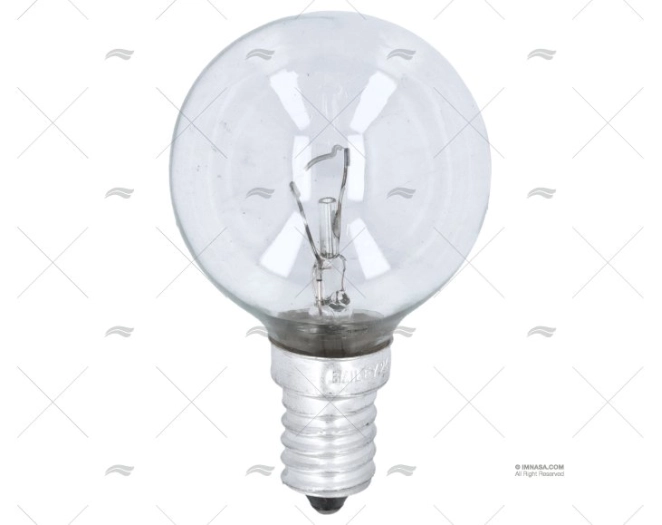 ROUND-LAMP SPARE CLEAR E-14 24V/40W